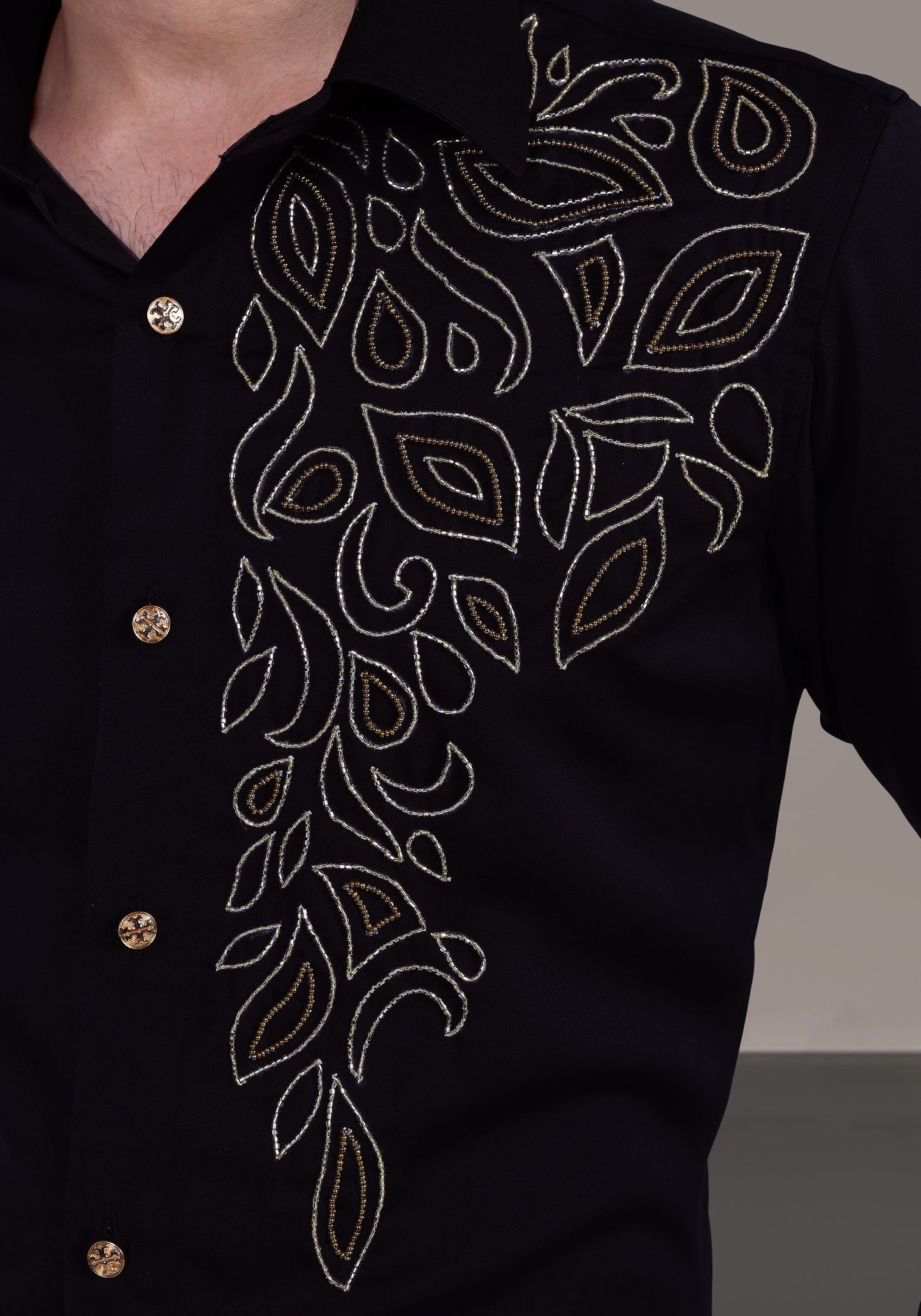 Arabian Art Luxury Hand Embroidered Shirt
