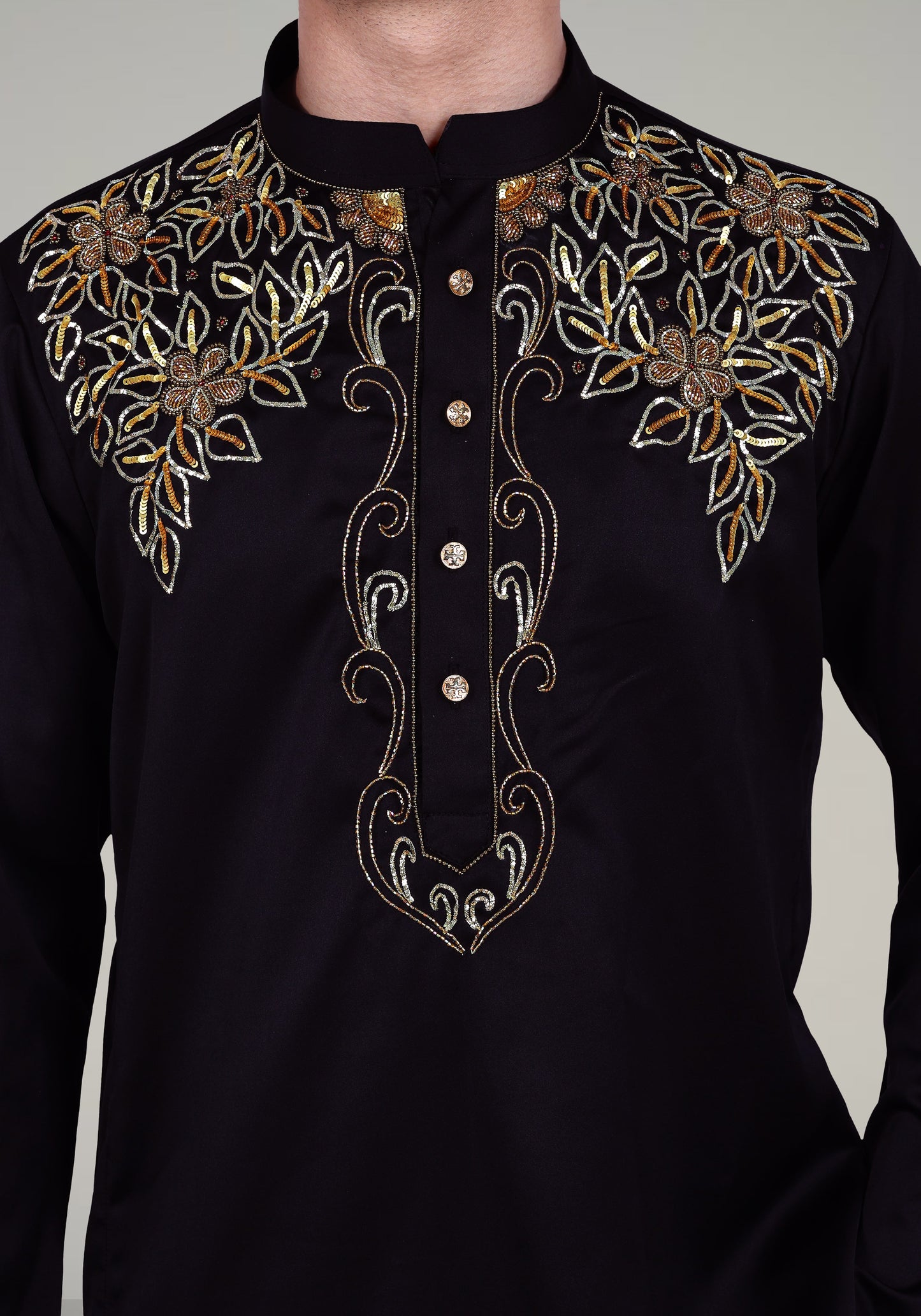 Flora Hand Embroidered Kurta Set