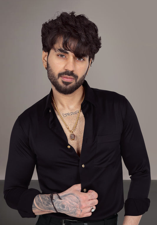 Power Soar Luxury Hand Embroidered Shirt